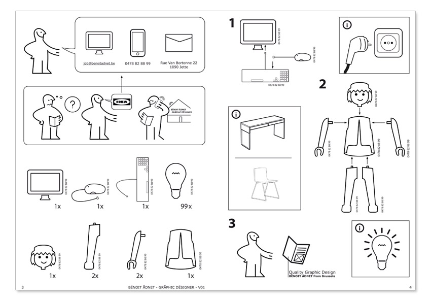 CV en mode Ikea